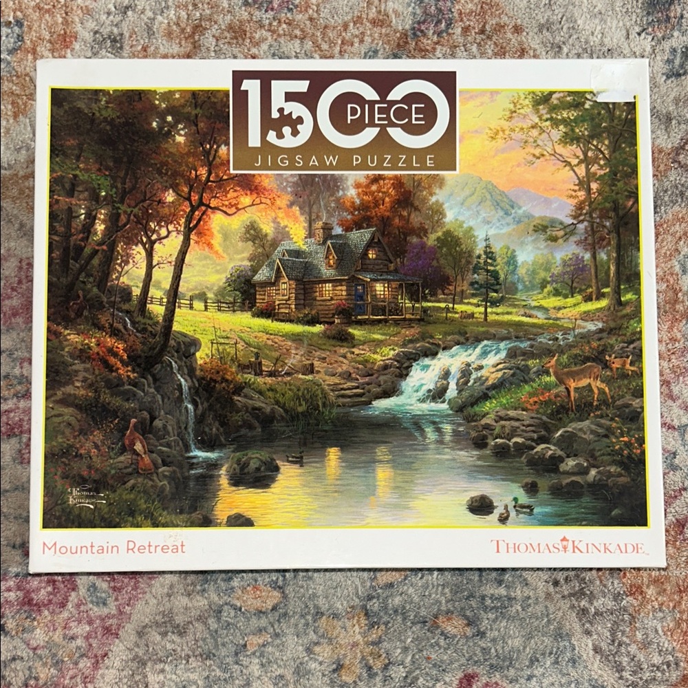 Thomas Kinkade 1500 piece puzzle. In sealed box